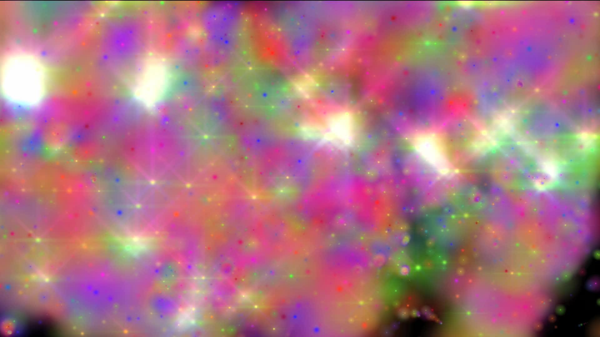 色星生长在空间中视频的预览图
