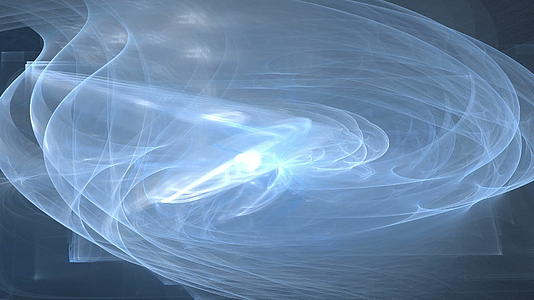 蓝色抽象星系视频的预览图