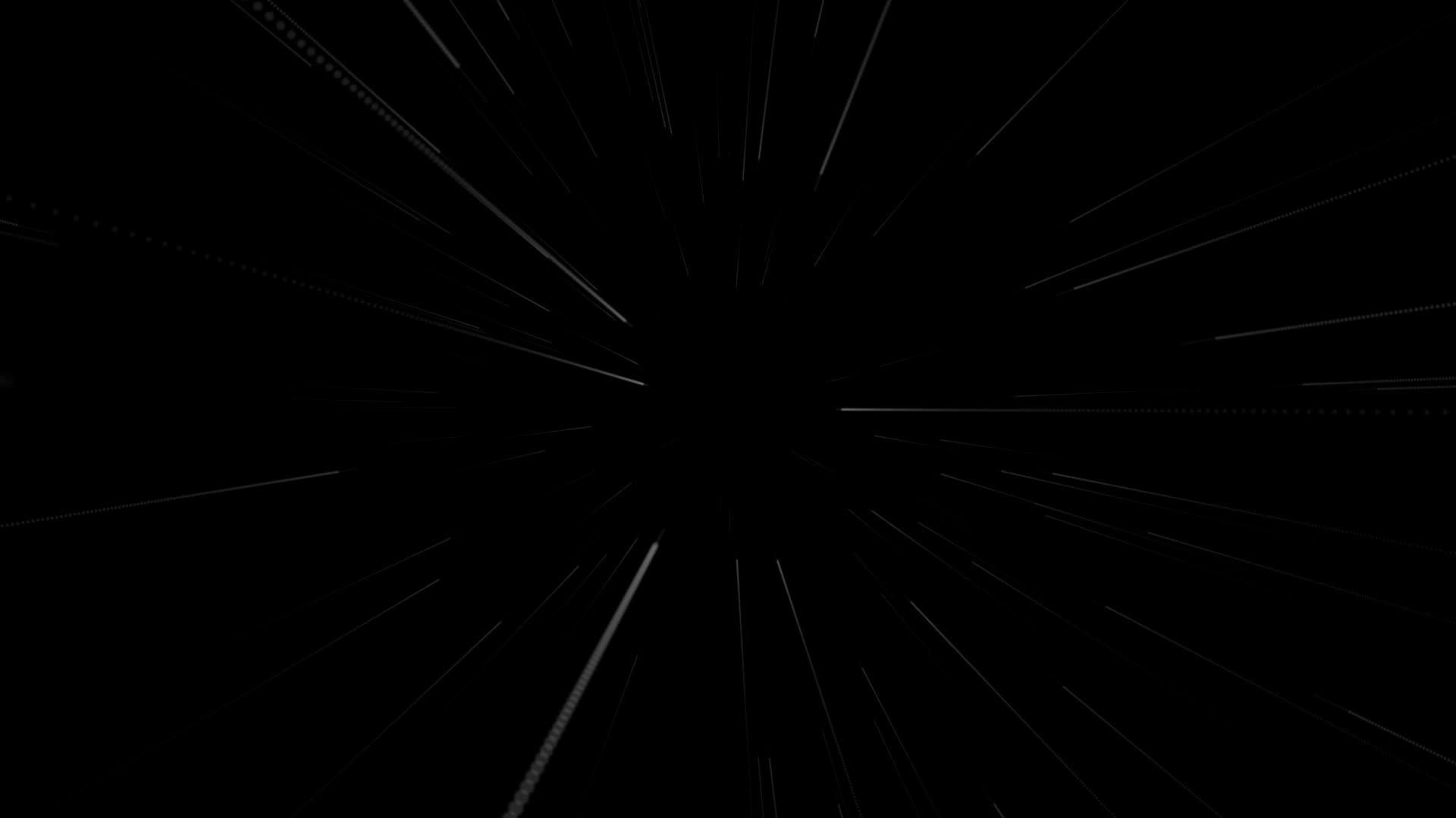 黑色背景hd星系中的光速视频的预览图
