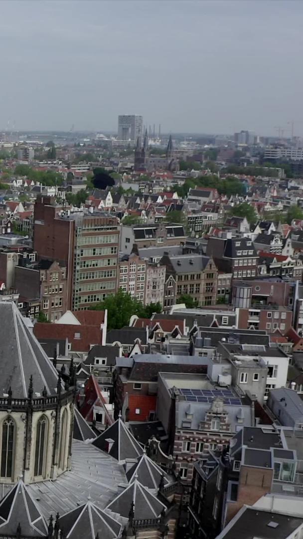 教堂在阿姆斯特丹市中心视频的预览图
