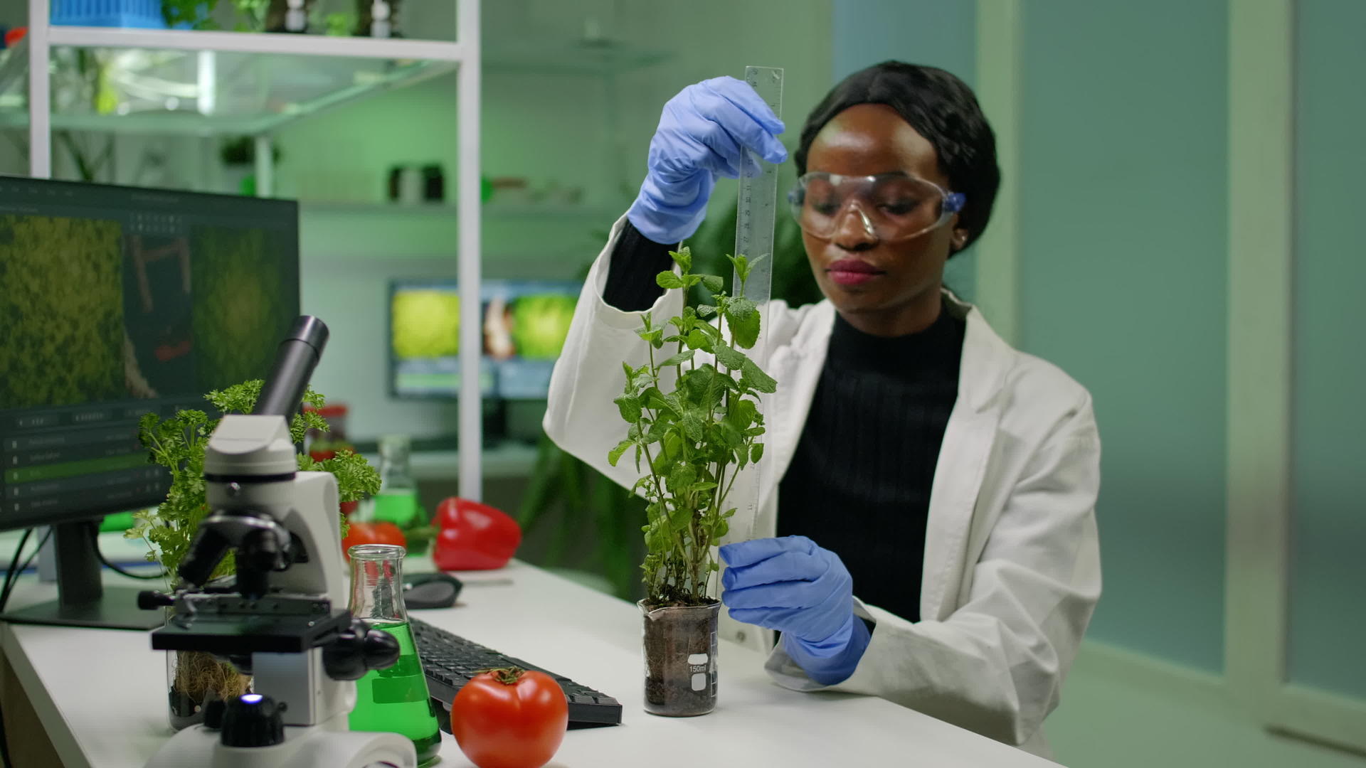 非洲研究人员为植物实验开发的测量水坑视频的预览图