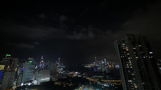 夜城夜景香港视频的预览图