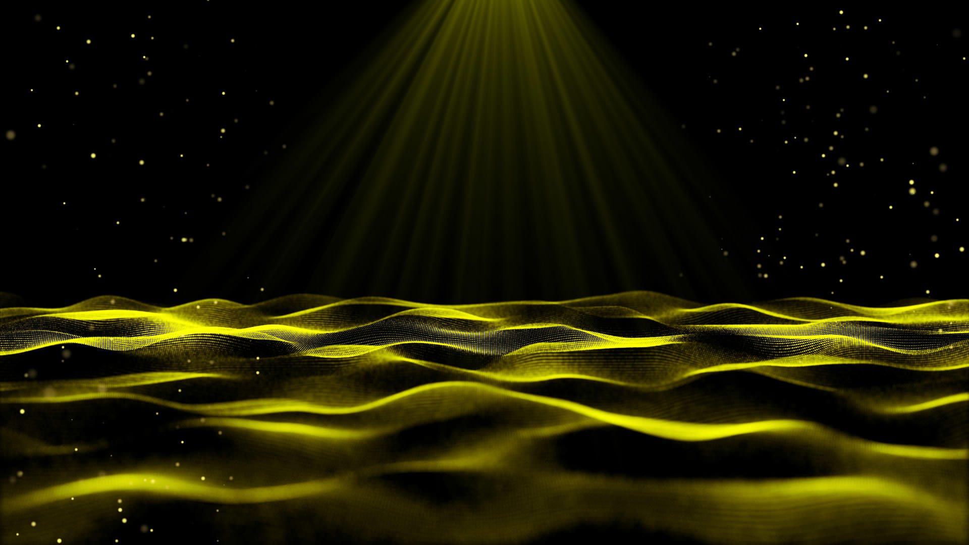 金色粒子海洋视频的预览图