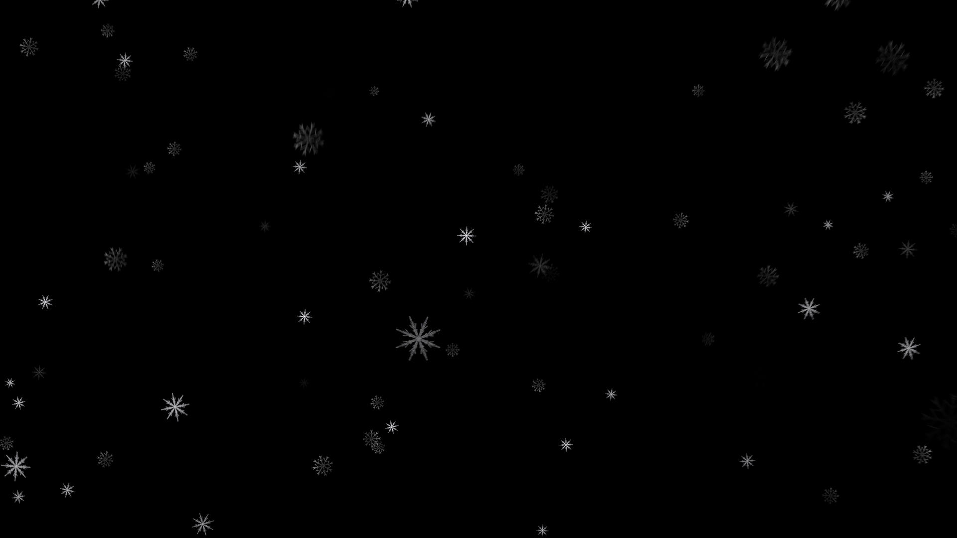 雪花下落雪花背景视频的预览图