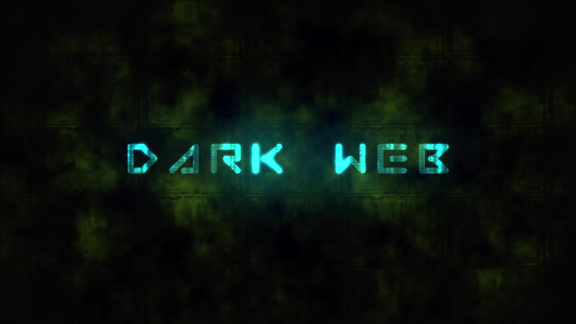 黑暗网络文字动画技术视频的预览图