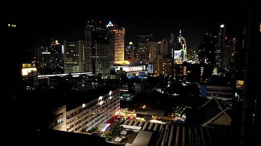 Sukhummvitnana地区Bangkok天际视频的预览图