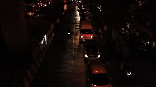 夜市交通堵塞视频的预览图