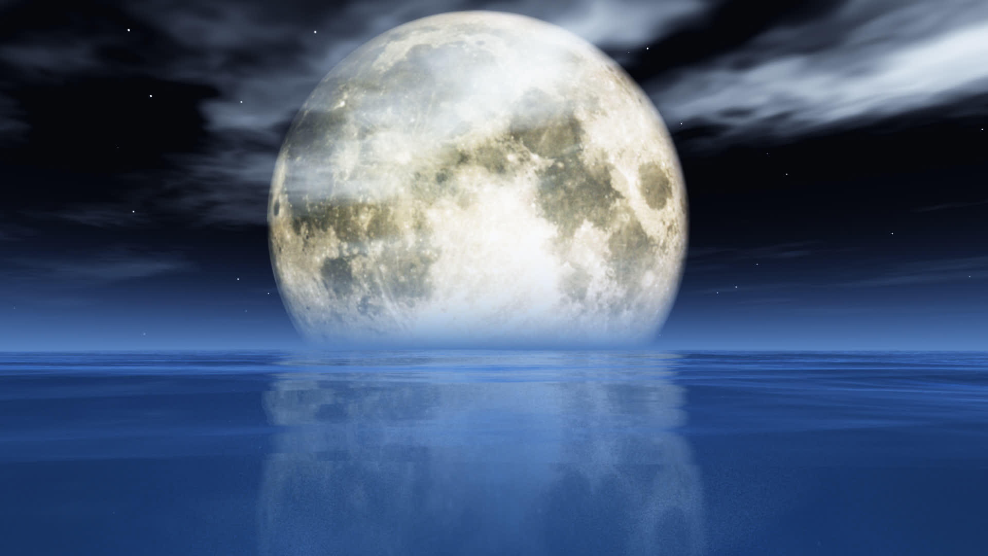 满月圆月海视频的预览图