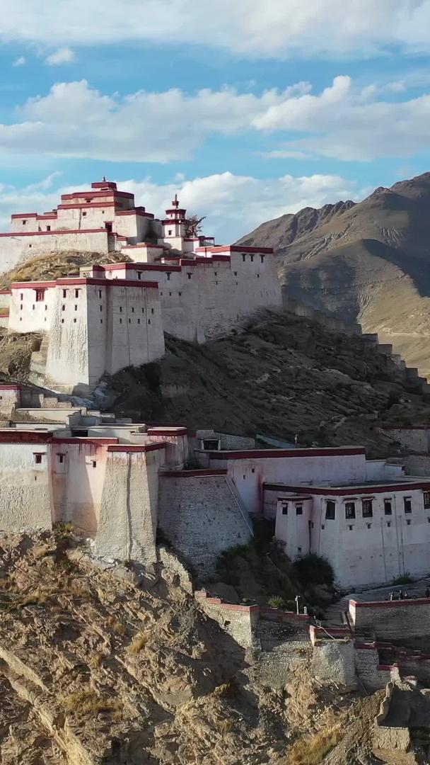 江孜古堡西藏日喀则古建筑视频的预览图