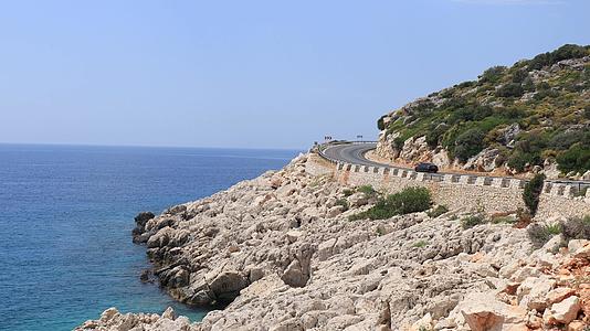 地中海海边公路视频的预览图