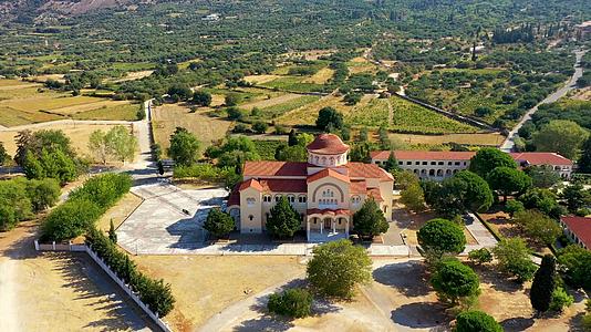 在凯法利尼亚岛上AgiosGerasimos修道院视频的预览图