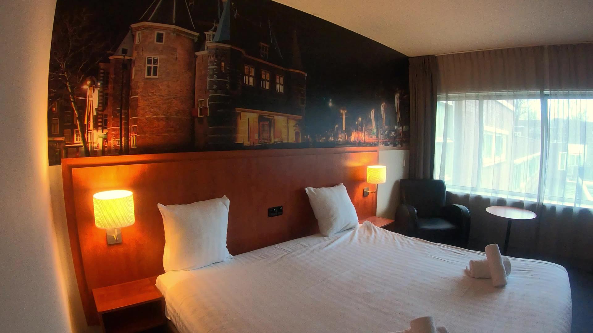 欧洲假日旅游欧洲酒店客房视频的预览图