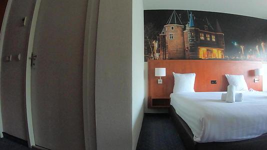 欧洲假日旅游欧洲酒店客房视频的预览图