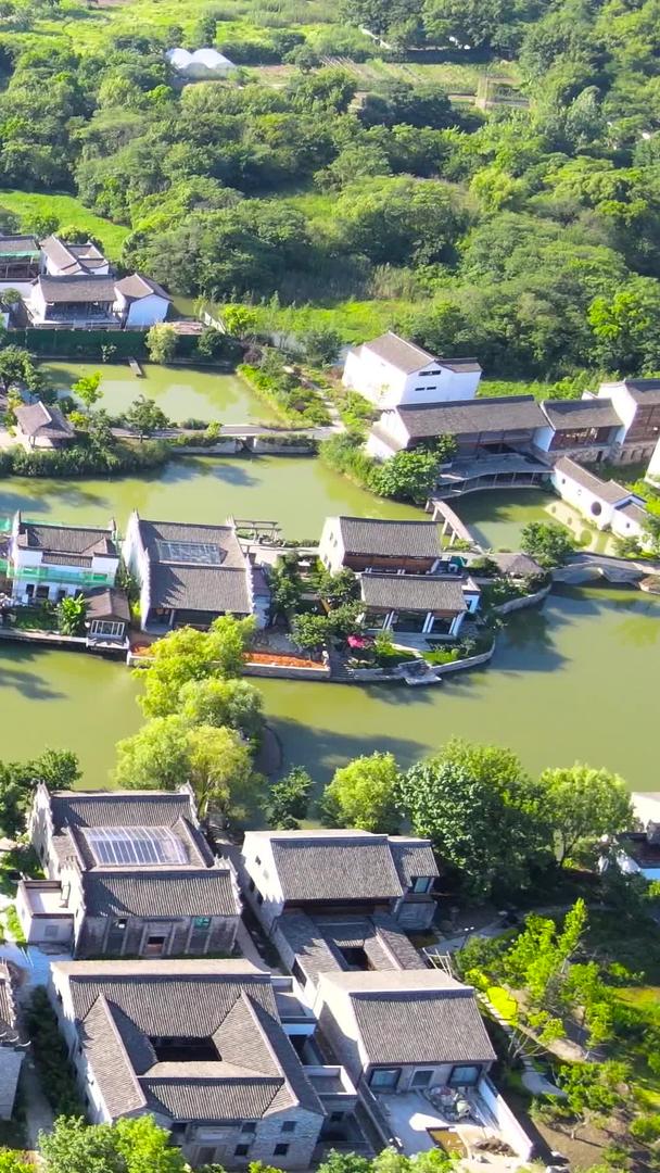 西溪湿地西区杭州5A风景区洪园航拍集合集合视频的预览图