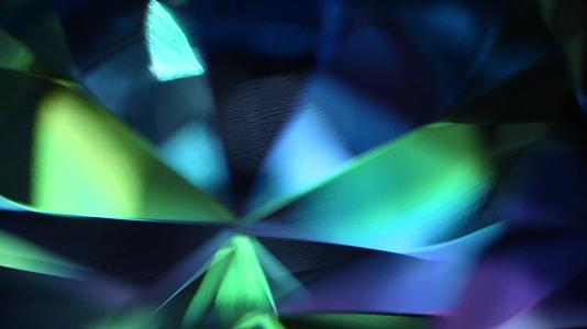 彩色旋转钻石蓝宝石11视频的预览图