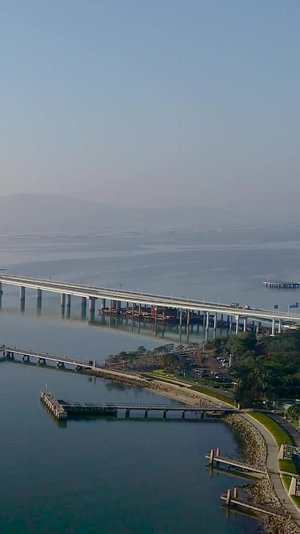 深圳湾公路大桥航拍视频的预览图