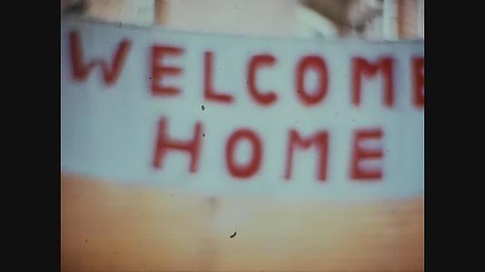 欢迎回家69年统一王国回家的标志视频的预览图