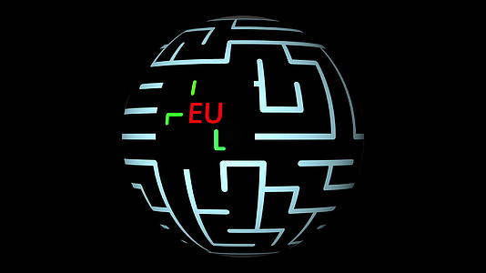 迷宫动画包含红色文字绿线和可能的解决方案eu视频的预览图