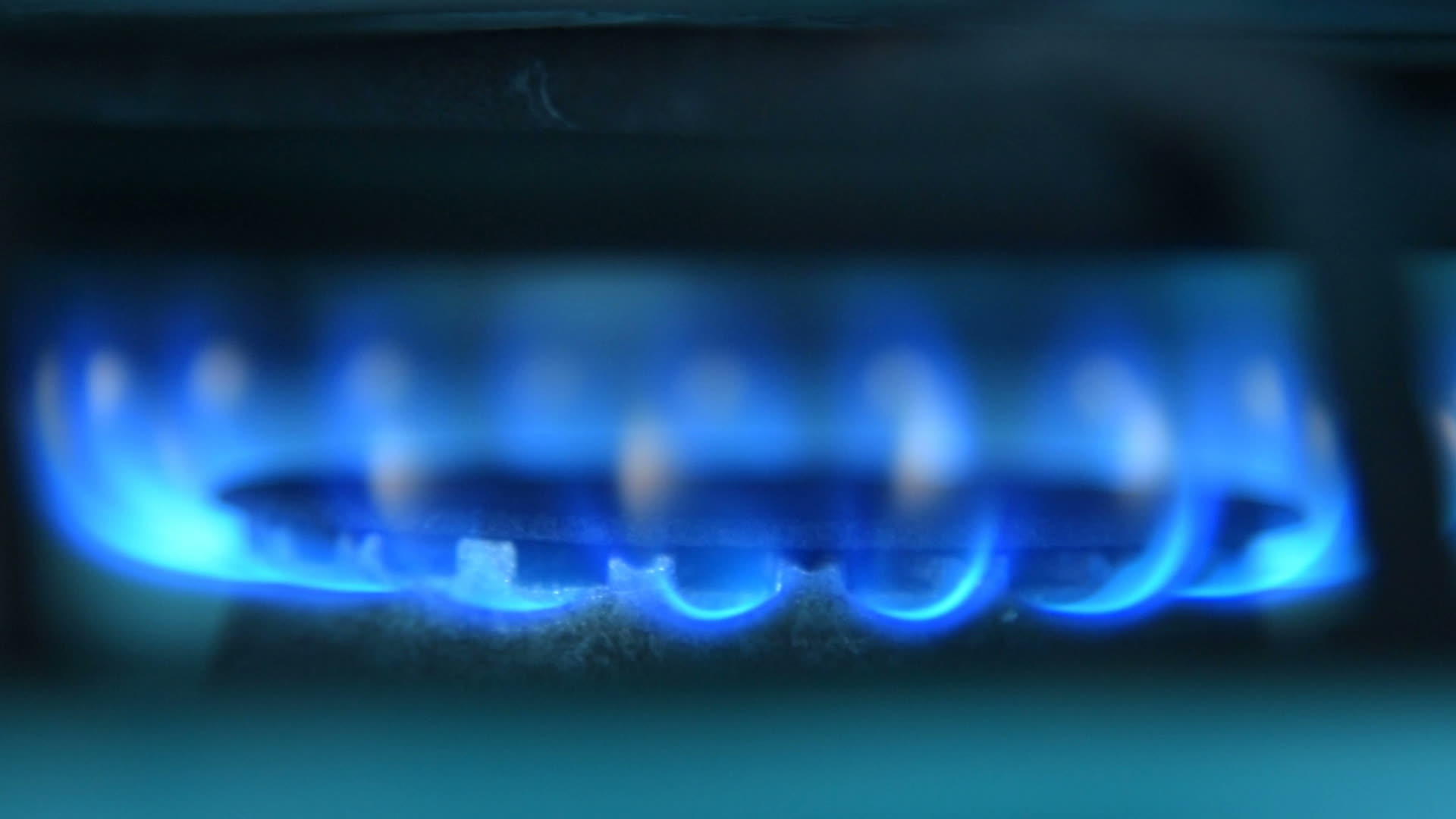 燃气炉的蓝火视频的预览图