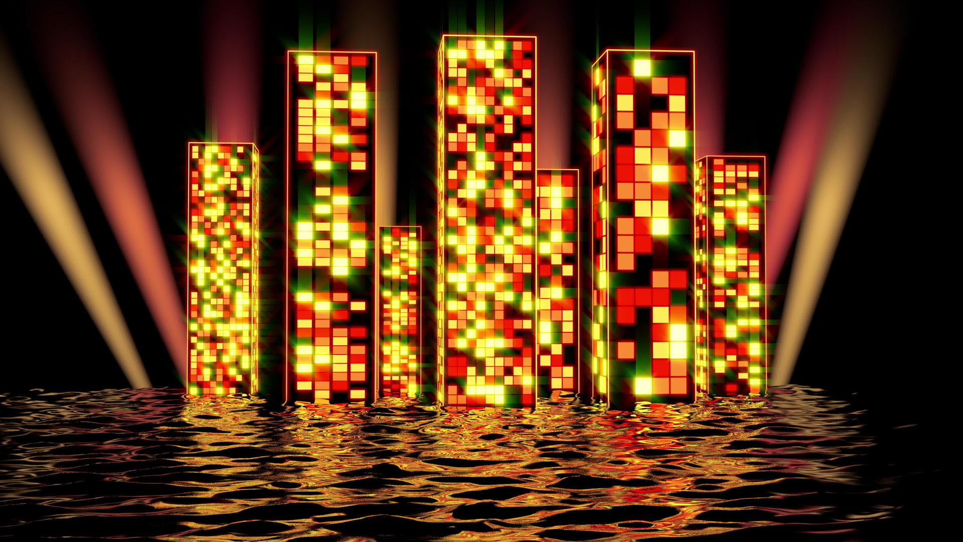 黄光辉的摩天大楼视频的预览图