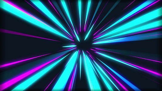 抽象的创造性宇宙背景超级跳跃到另一个星系光速霓虹灯运动视频的预览图