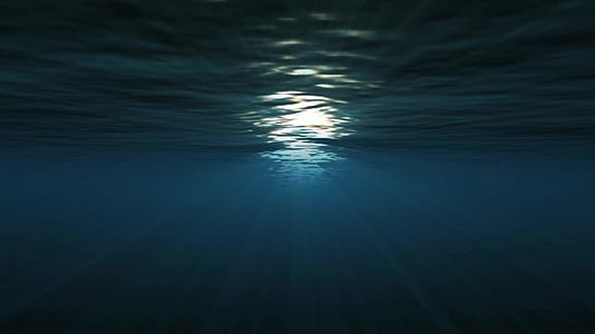 水下抽象阳光视频的预览图