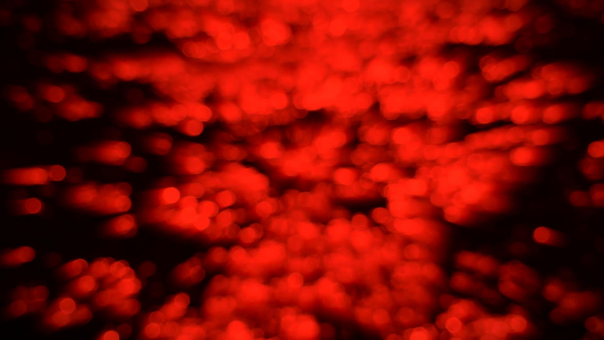 河流表面含铅的红光模糊不清bokeh反射视频的预览图