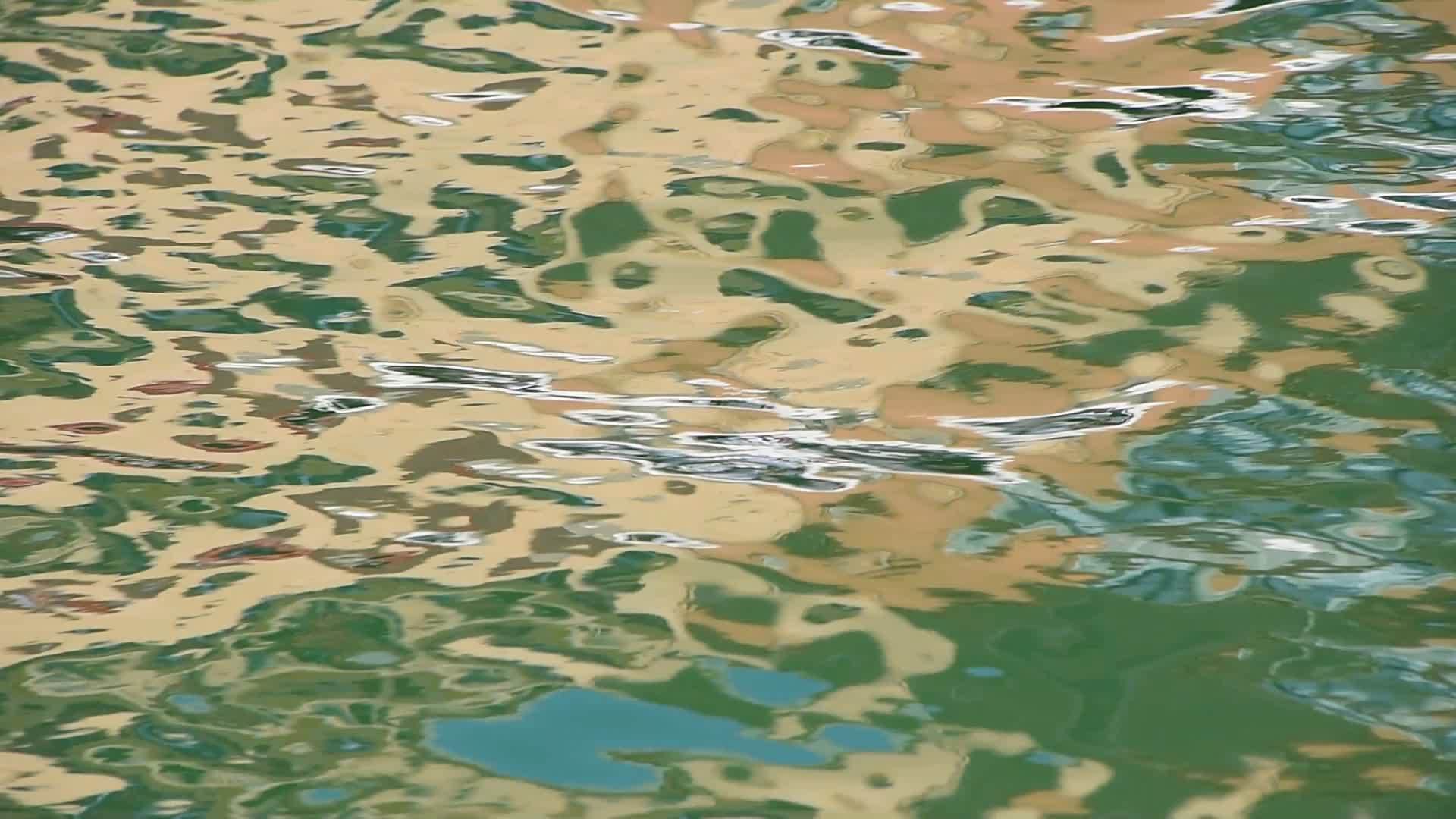 海面上流淌的碧水视频的预览图