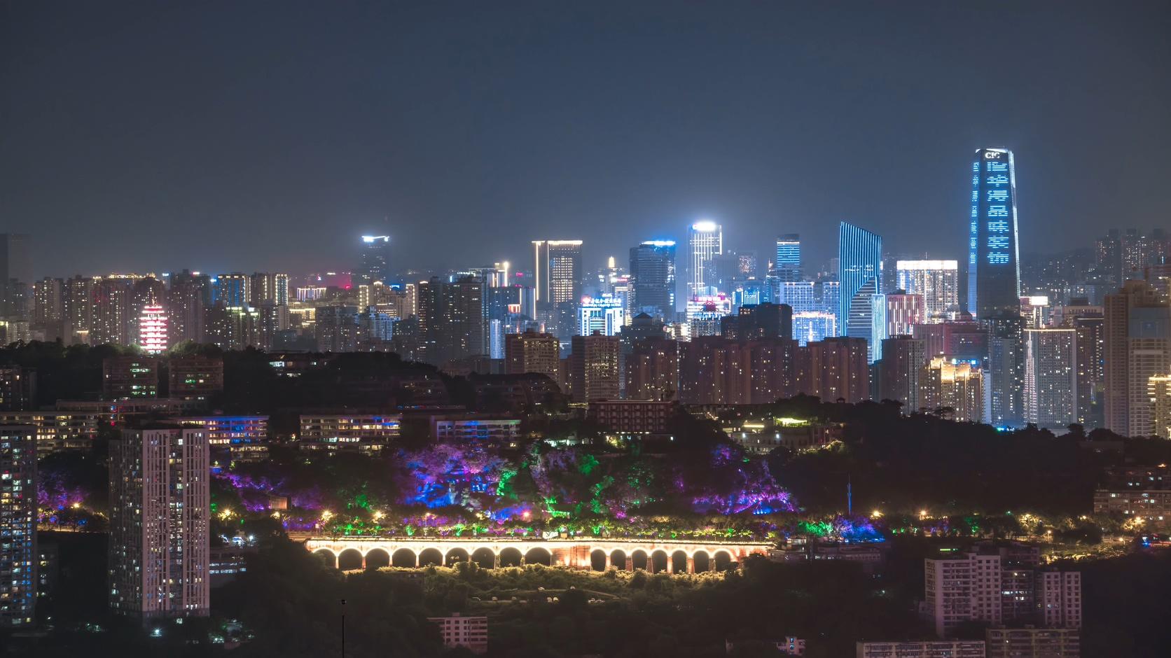 8K重庆夜景延时视频的预览图