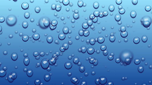 水中的抽象气泡4k视频的预览图