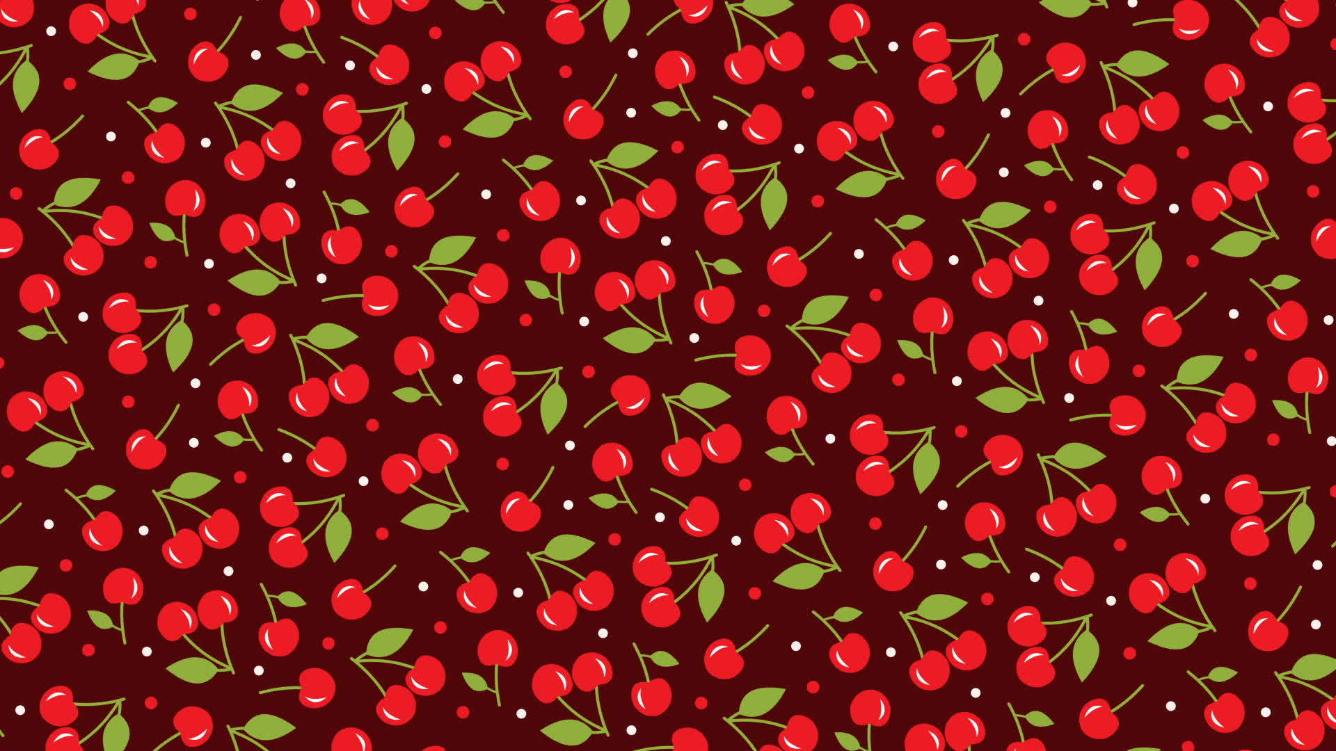 夏季红背景樱桃视频的预览图