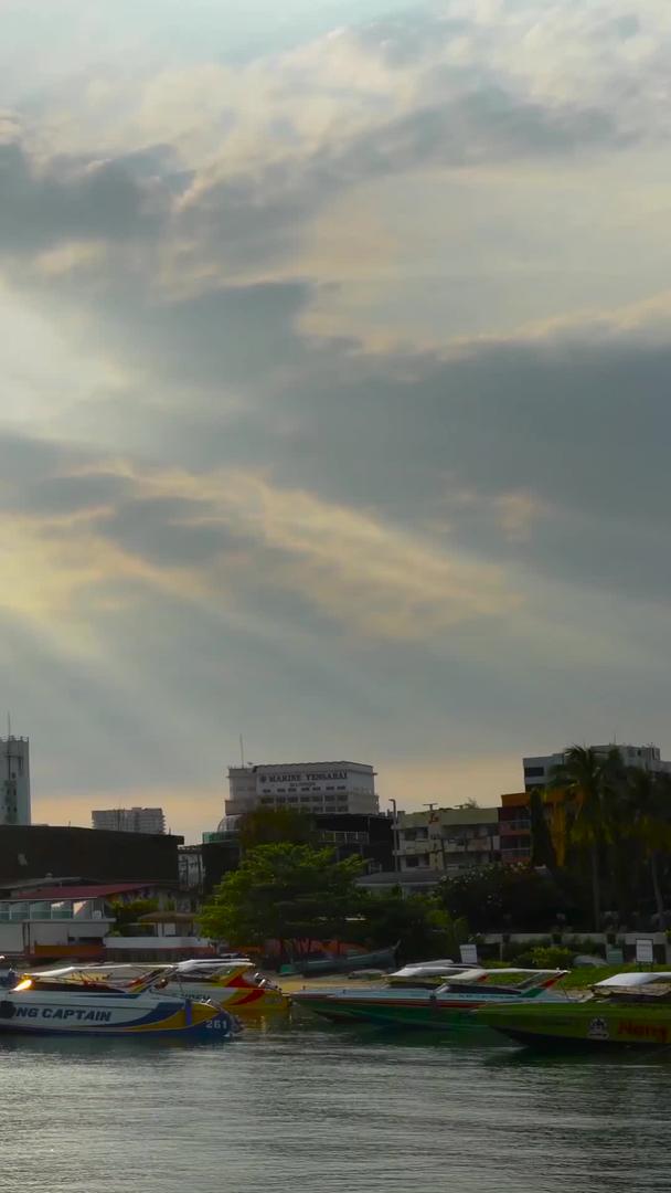 泰国海景太阳延迟太阳视频的预览图