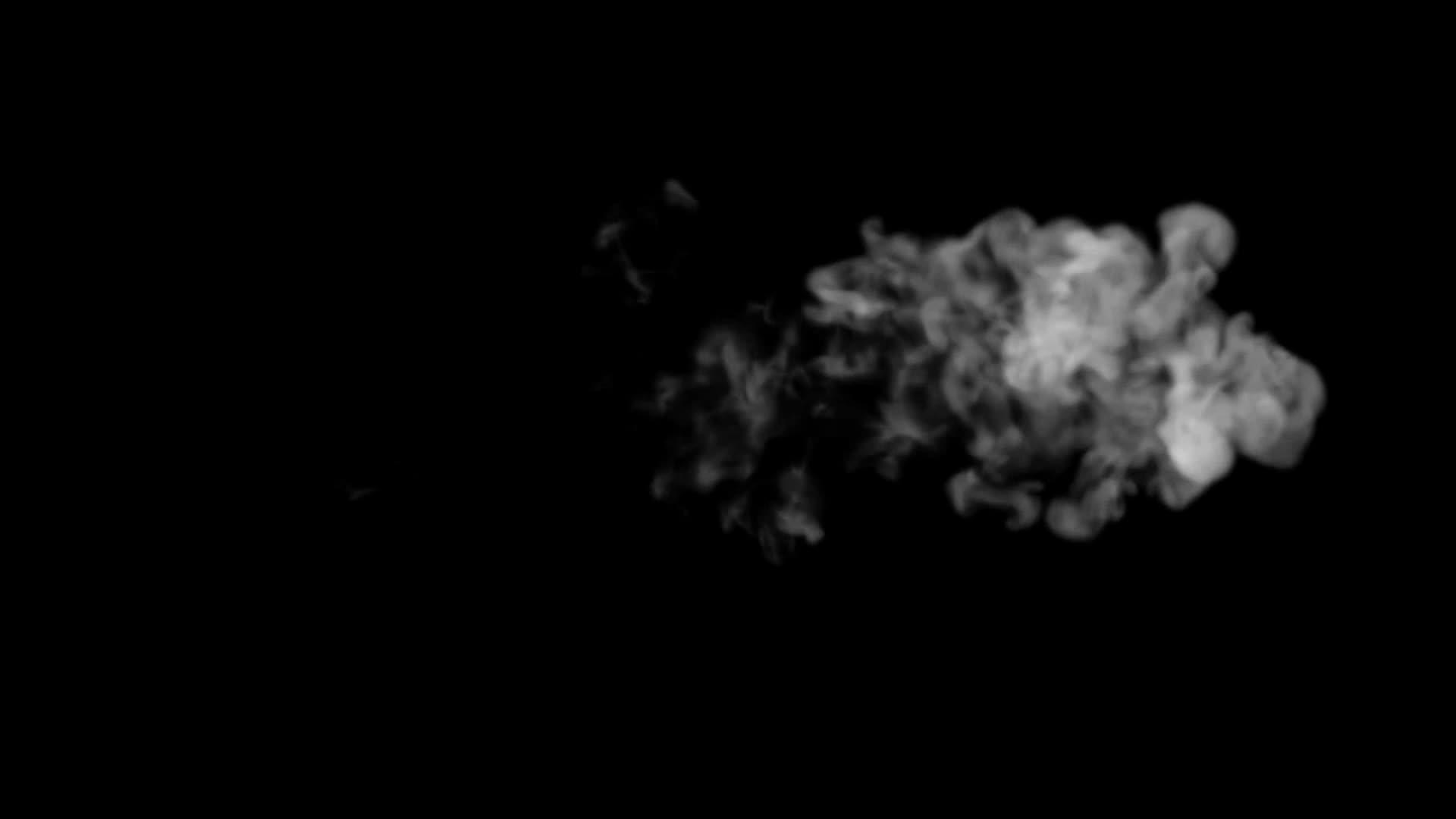黑烟运动的黑色背景hd1920x1080视频的预览图
