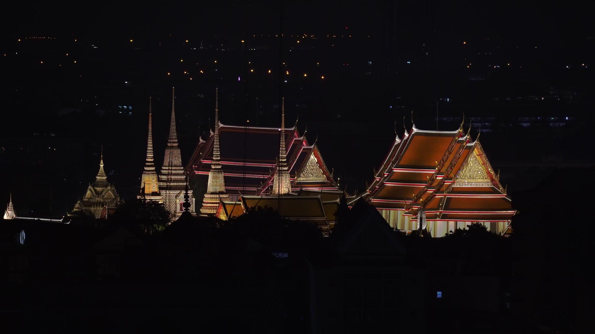 泰国曼谷的卧佛寺视频的预览图