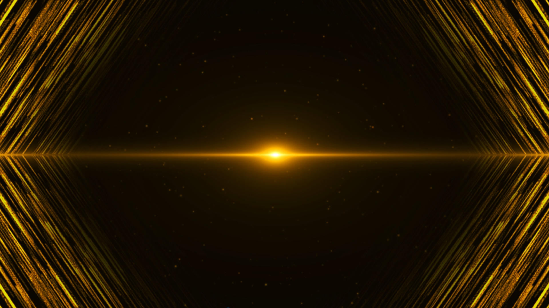 金色粒子边框背景视频的预览图