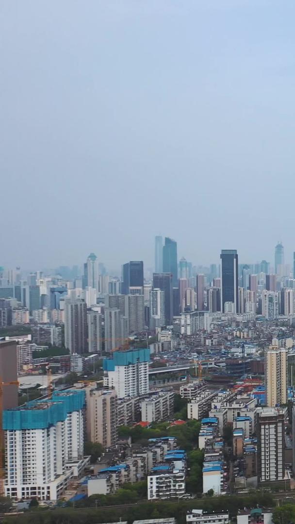 武汉地标江汉湾城市江景风景视频的预览图