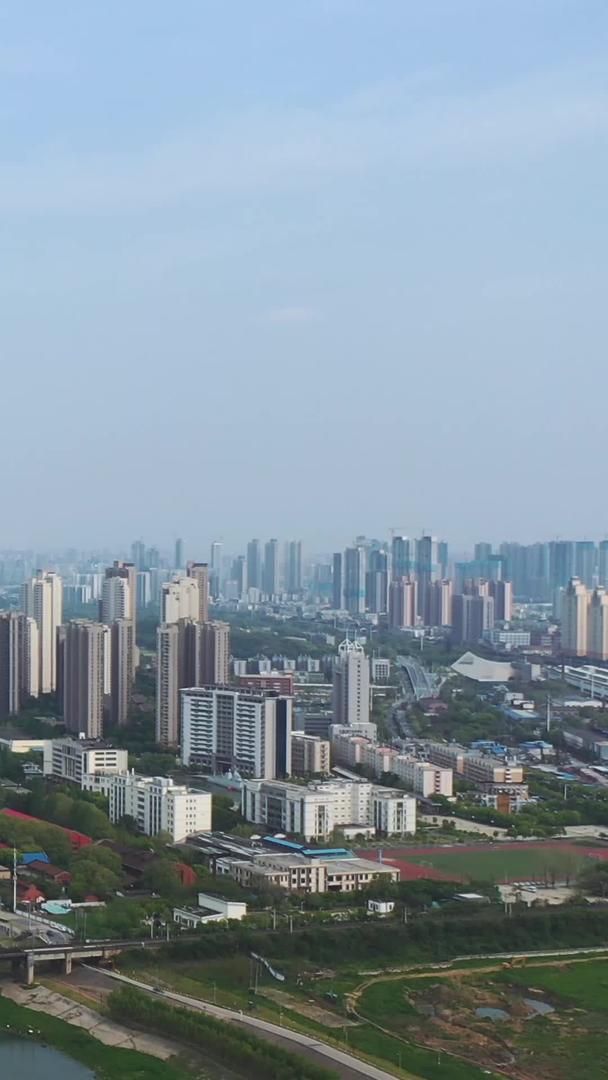 武汉地标江汉湾城市江景风景视频的预览图
