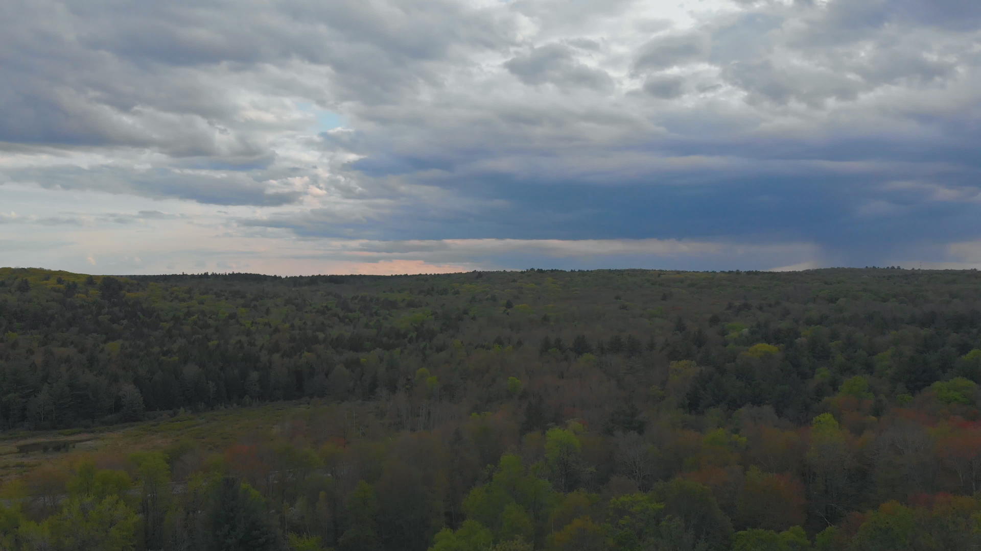 美丽的山景在宾夕法尼亚州usa视频的预览图