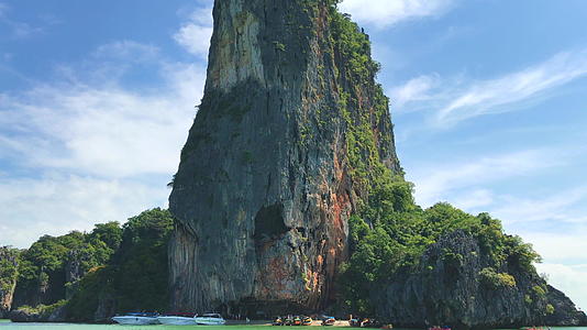 泰国王国岛屿的美丽热带地貌视频的预览图
