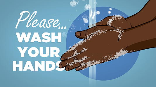 请洗手黑皮动画视频的预览图