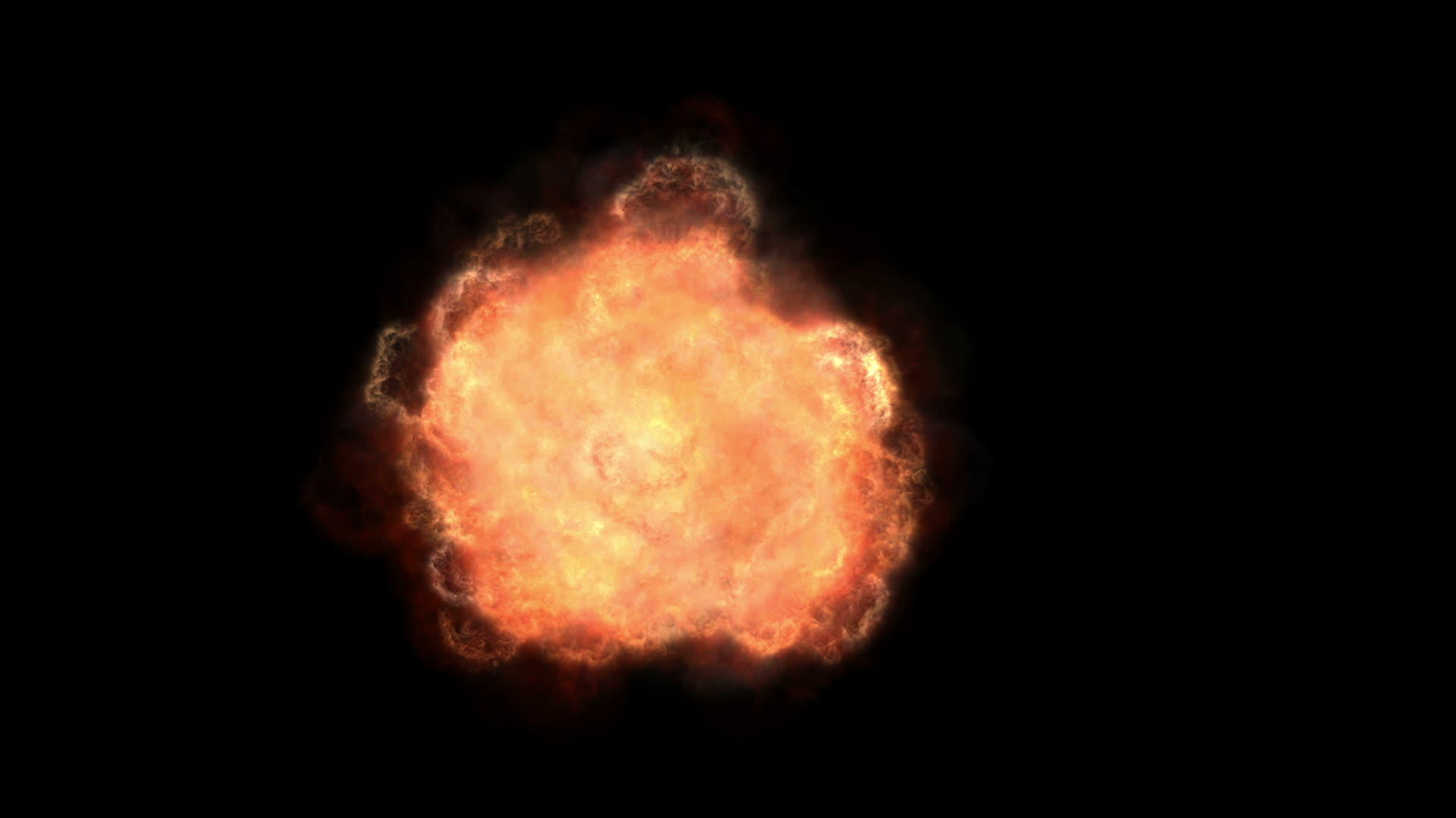 火球抽象火焰视频的预览图