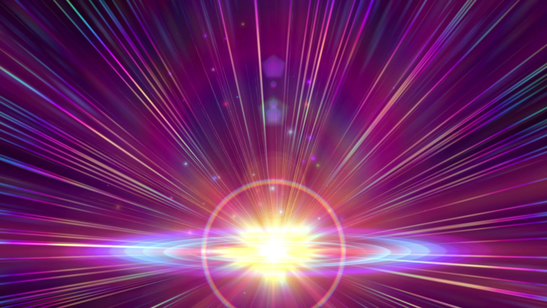 原子光亮星系4k视频的预览图