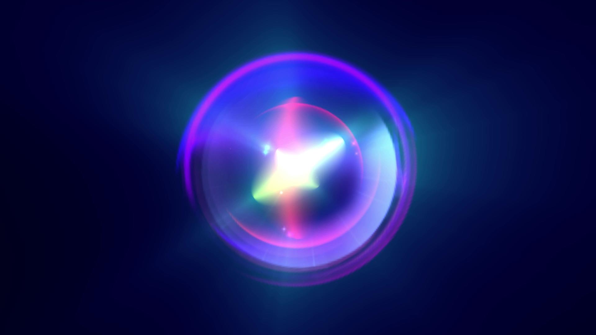 4k闪光线抽象魔法球视频的预览图