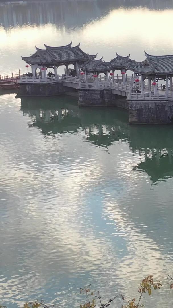 广东潮州广济桥古建筑视频的预览图