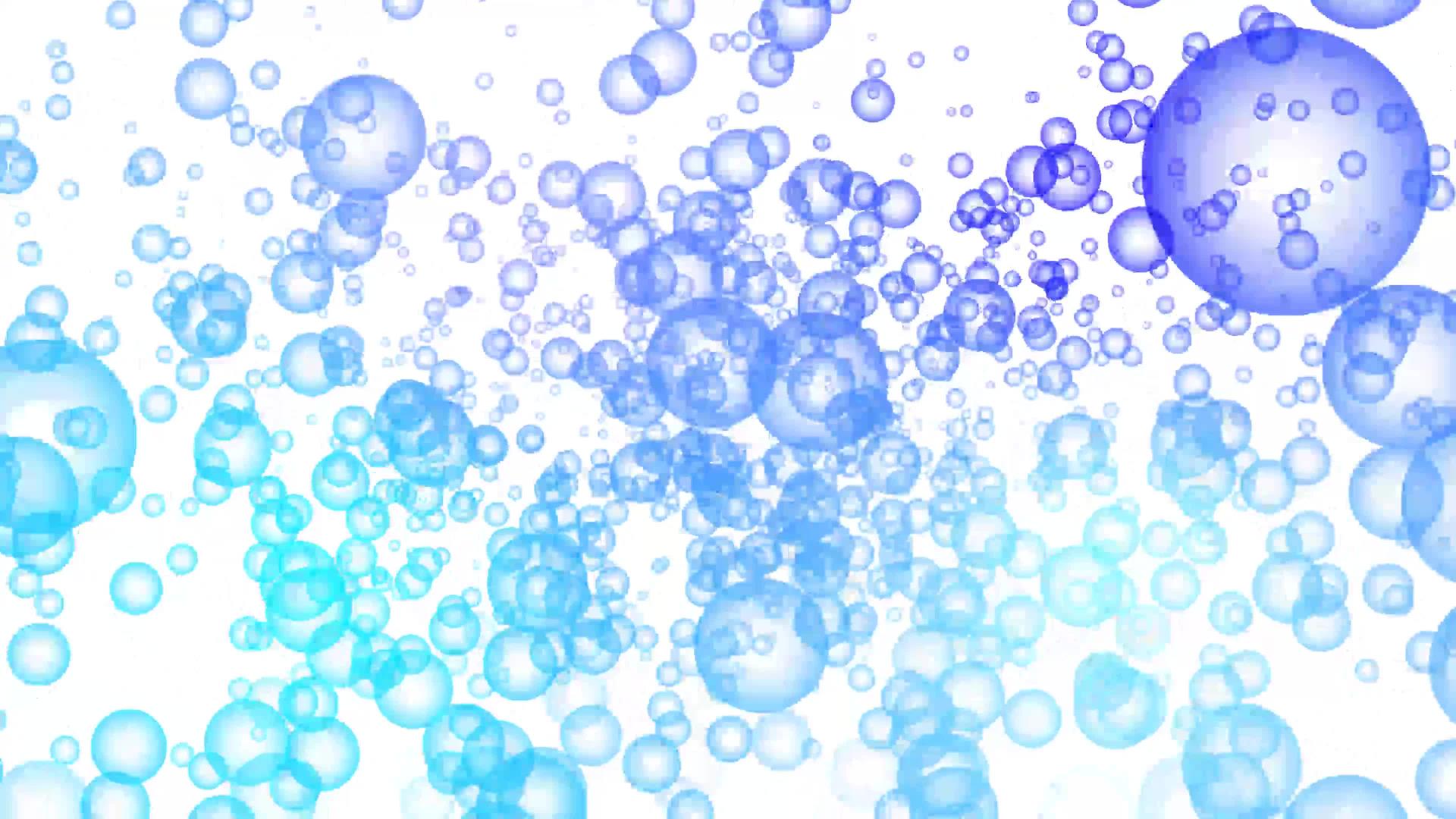 抽象水泡漂浮的火焰效应孤立背景和孤立背景视频的预览图