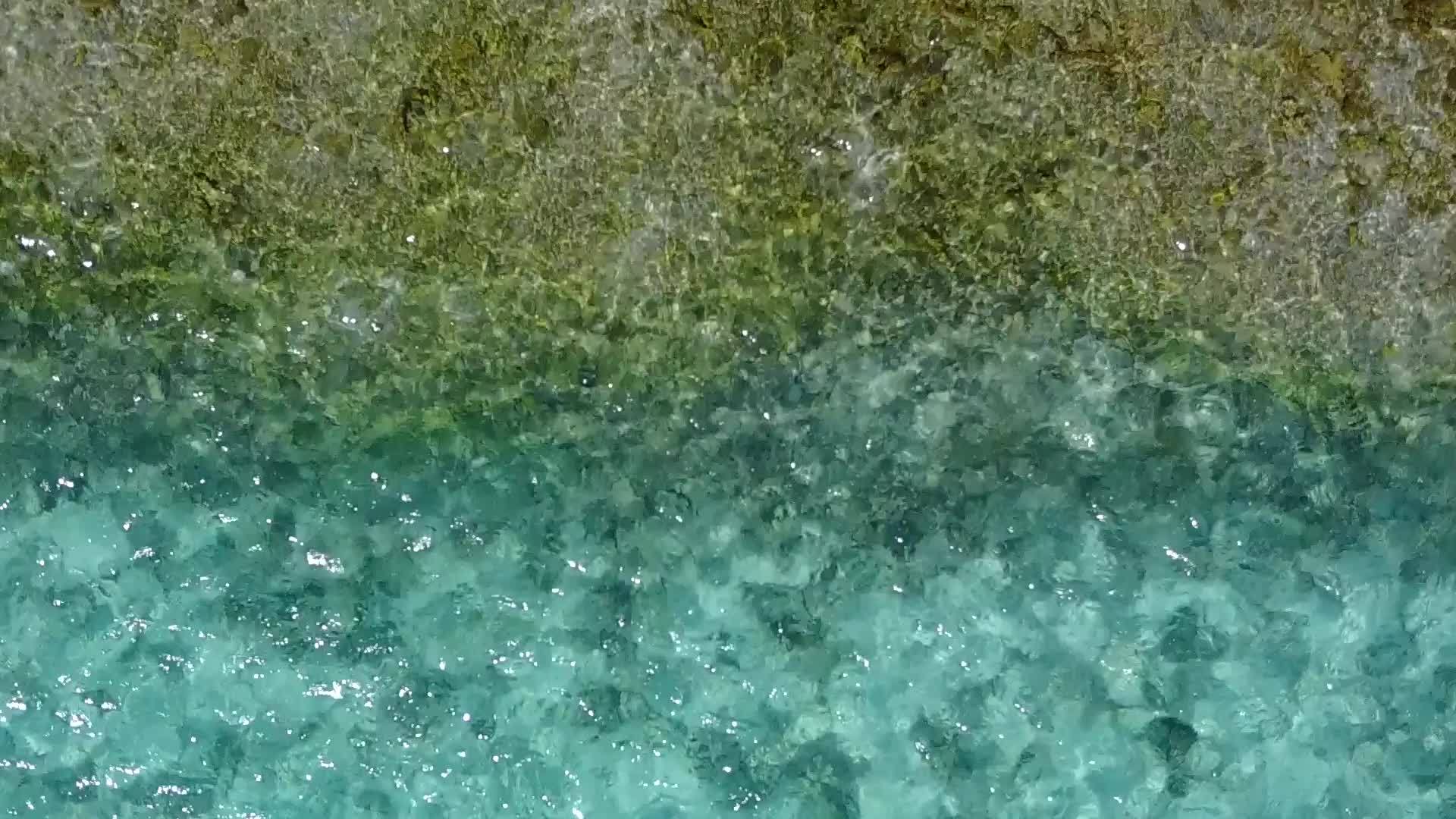 沙洲附近的白沙背景是透明的受豪华度假海滩生活方式视频的预览图