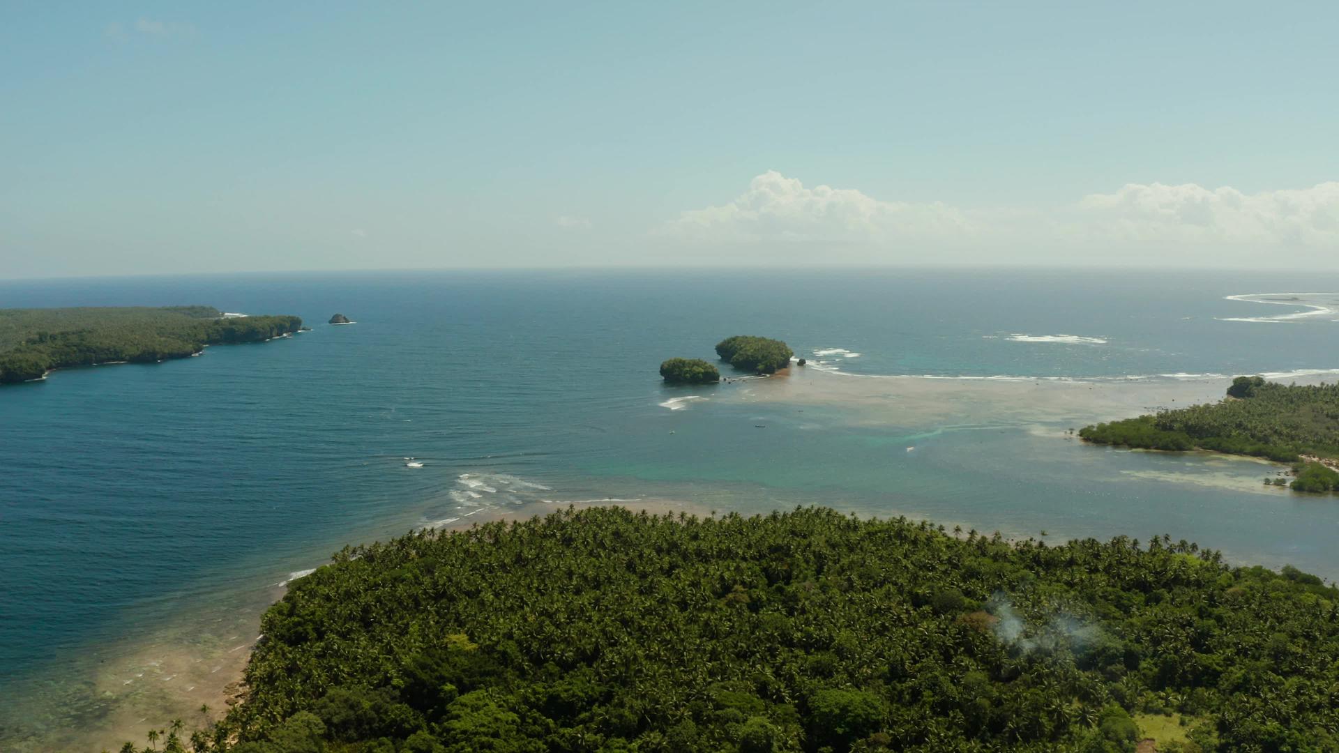 热带中的热带岛屿视频的预览图
