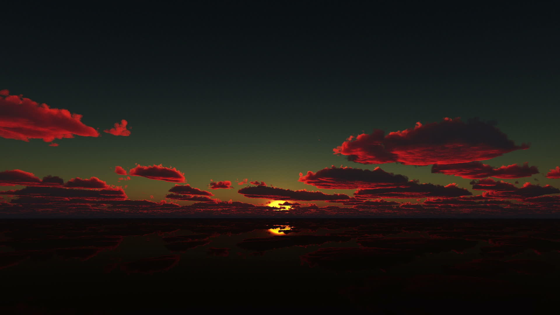 日出在蛤蜊海中视频的预览图