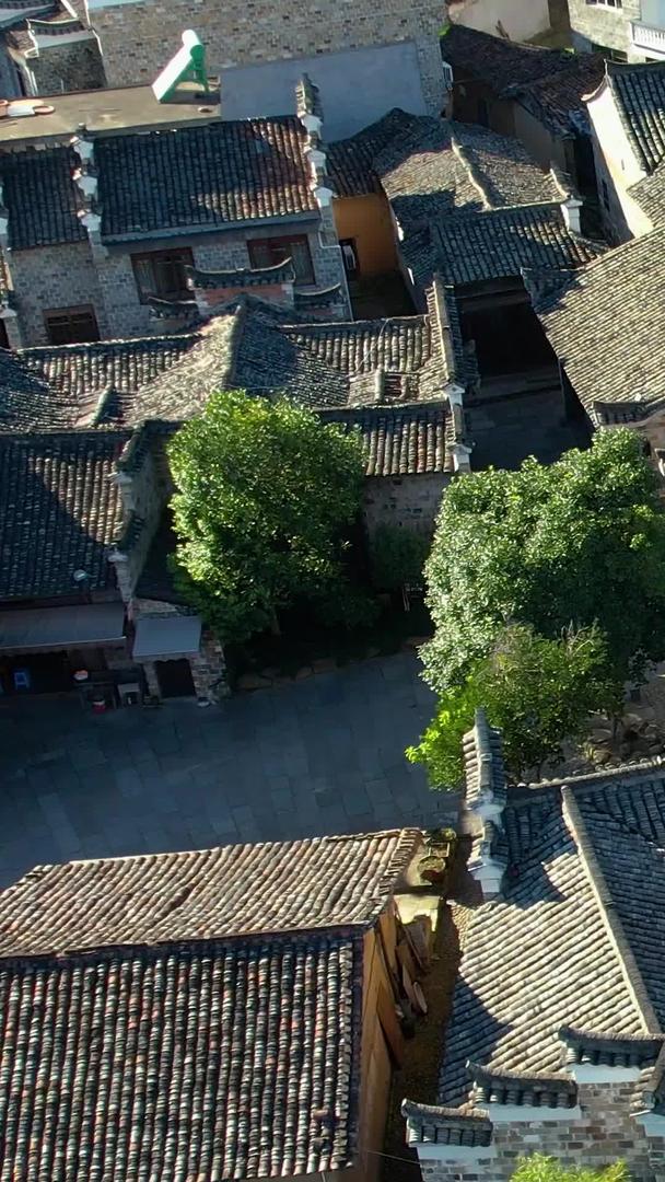浙江衢州28都市城隍庙古建筑航拍5A视频视频的预览图