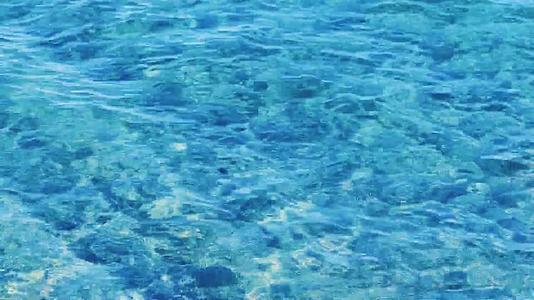 地中海美丽的蓝海暑假旅行和假期视频的预览图